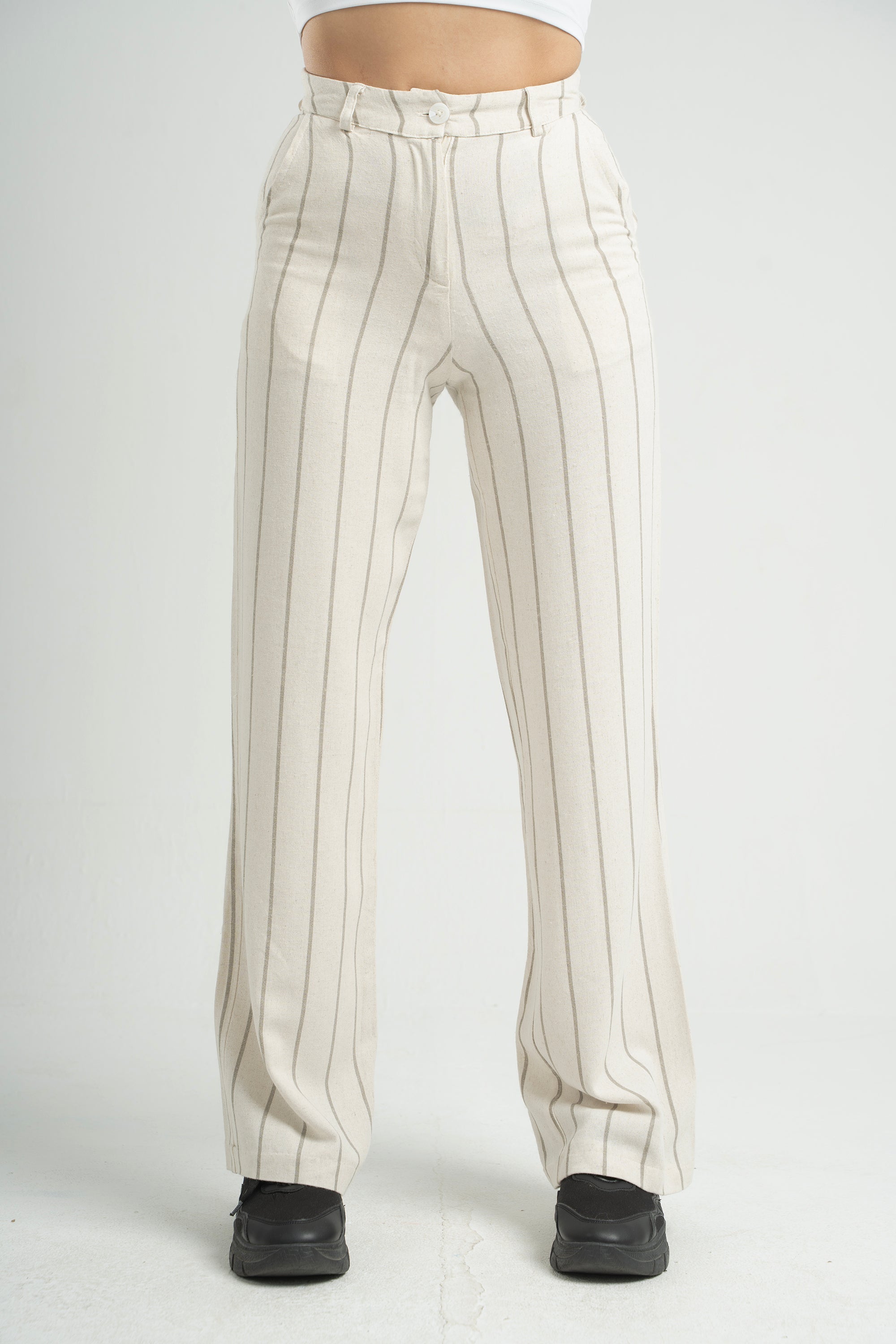 Stripe Linen Pants